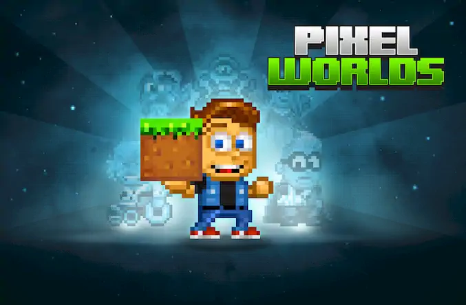 Скачать Pixel Worlds: MMO Sandbox [Взлом Бесконечные монеты/Режим Бога] на Андроид
