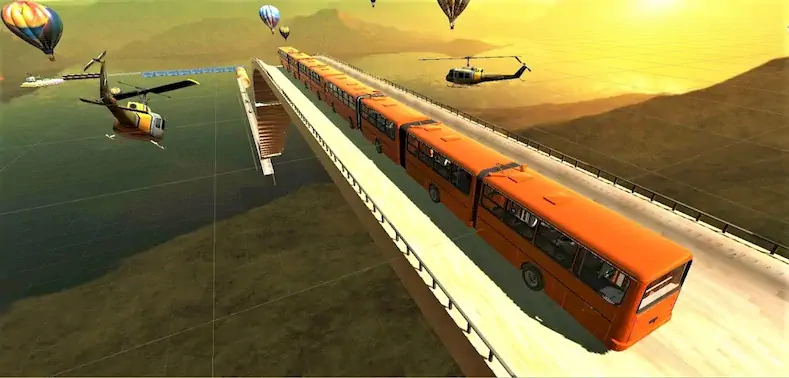 Скачать Bus Simulator : Mega Ramp 2021 [Взлом Много денег/МОД Меню] на Андроид