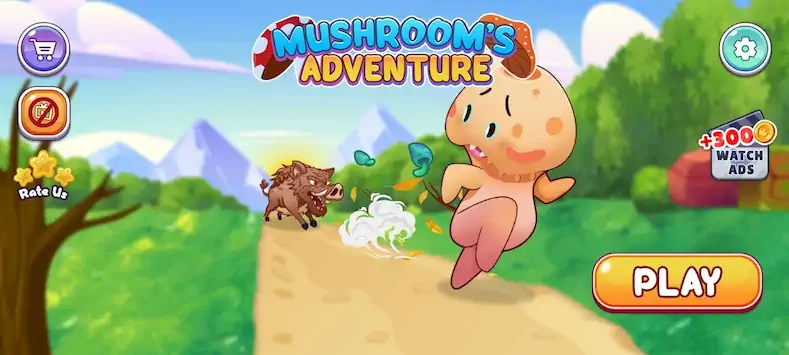 Скачать Mushroom war: Jungle Adventure [Взлом Много монет/Unlocked] на Андроид