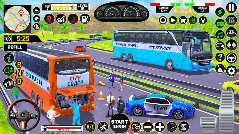 Скачать Real Coach Bus Games Offline [Взлом Бесконечные монеты/MOD Меню] на Андроид