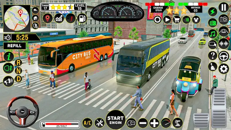 Скачать Real Coach Bus Games Offline [Взлом Бесконечные монеты/MOD Меню] на Андроид