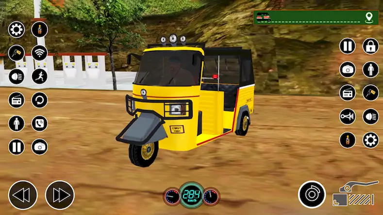 Скачать Tuk Tuk Auto Rickshaw Game Sim [Взлом Много денег/MOD Меню] на Андроид