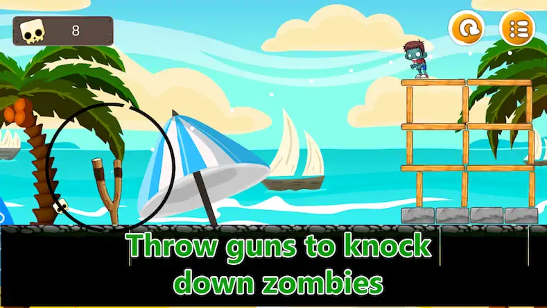 Скачать Zombie Tower: Catapult Defense [Взлом Много денег/Unlocked] на Андроид