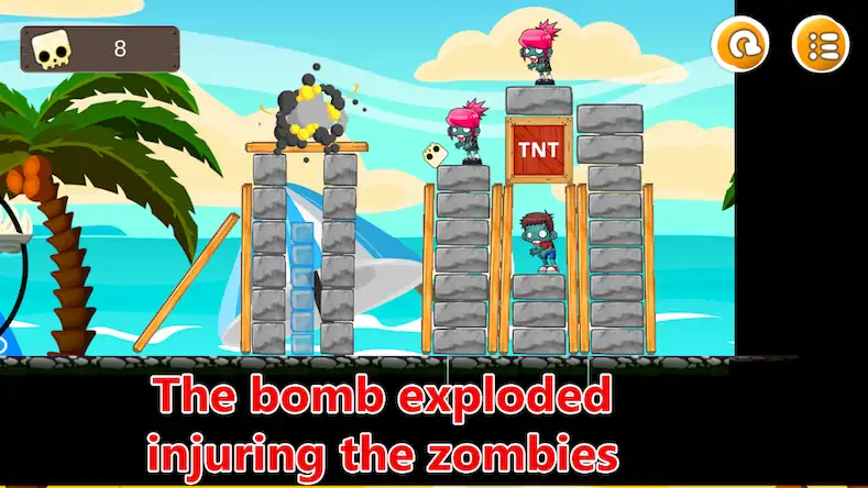 Скачать Zombie Tower: Catapult Defense [Взлом Много денег/Unlocked] на Андроид
