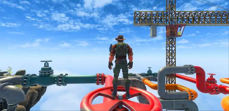 Скачать Going Up! 3D Parkour Adventure [Взлом Бесконечные деньги/Unlocked] на Андроид