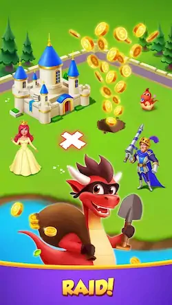 Скачать Coin Dragon - Master Royal [Взлом Много монет/Разблокированная версия] на Андроид