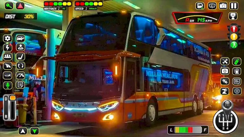 Скачать автобус симулятор вождения [Взлом Бесконечные деньги/Режим Бога] на Андроид
