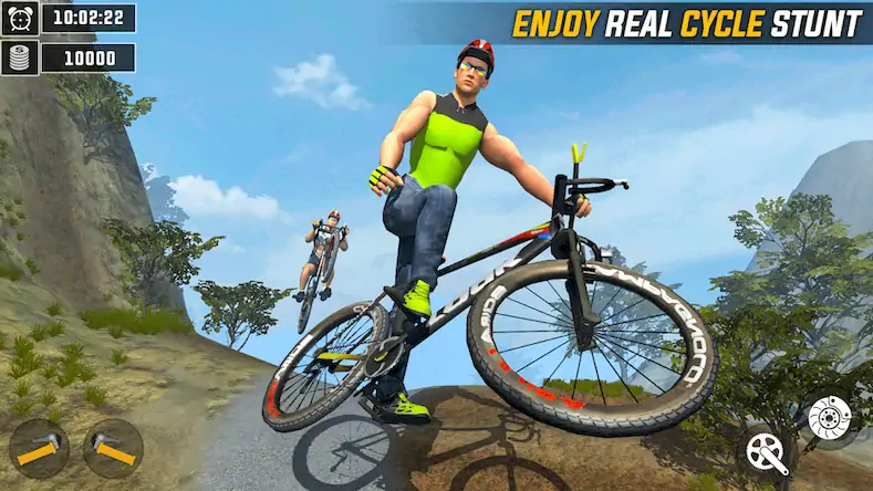 Скачать BMX Cycle 3D: гоночная игра [Взлом Много монет/МОД Меню] на Андроид