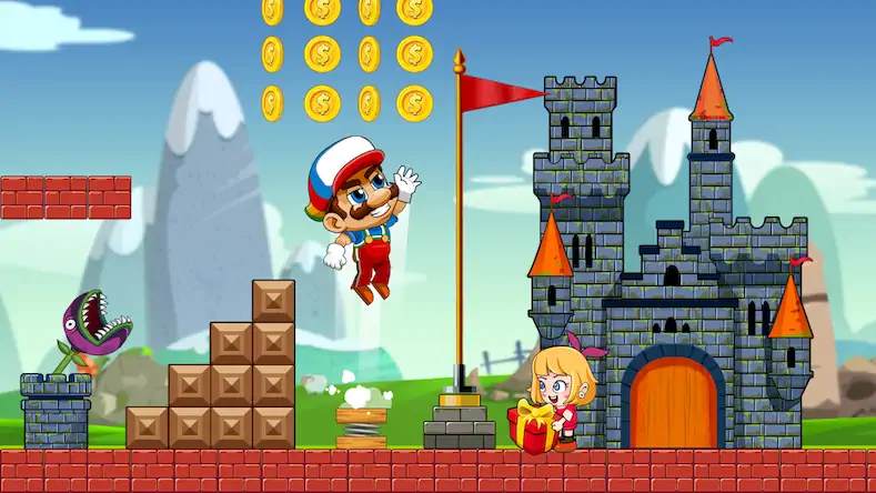 Скачать Super Bean Bros: Running Games [Взлом Много денег/Unlocked] на Андроид