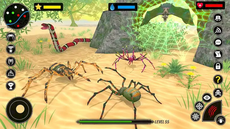 Скачать Spider Simulator - Creepy Tad [Взлом Бесконечные монеты/MOD Меню] на Андроид