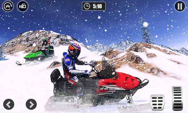 Скачать снежные гонки на квадроциклах [Взлом Бесконечные деньги/God Mode] на Андроид
