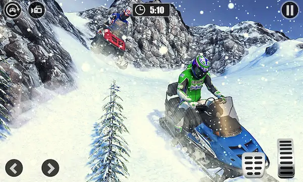 Скачать снежные гонки на квадроциклах [Взлом Бесконечные деньги/God Mode] на Андроид