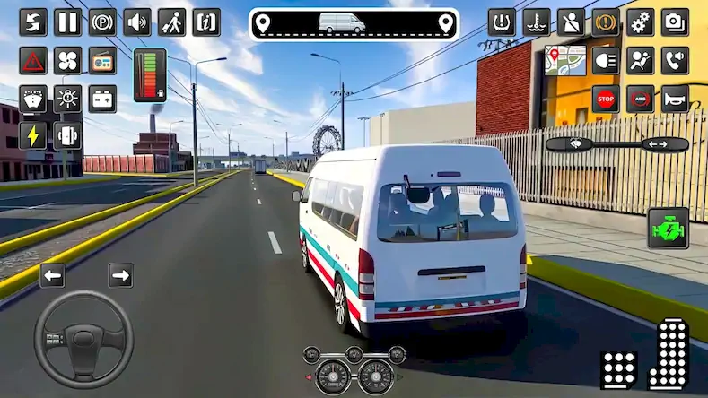 Скачать Van Simulator Games Indian Van [Взлом Бесконечные деньги/Режим Бога] на Андроид