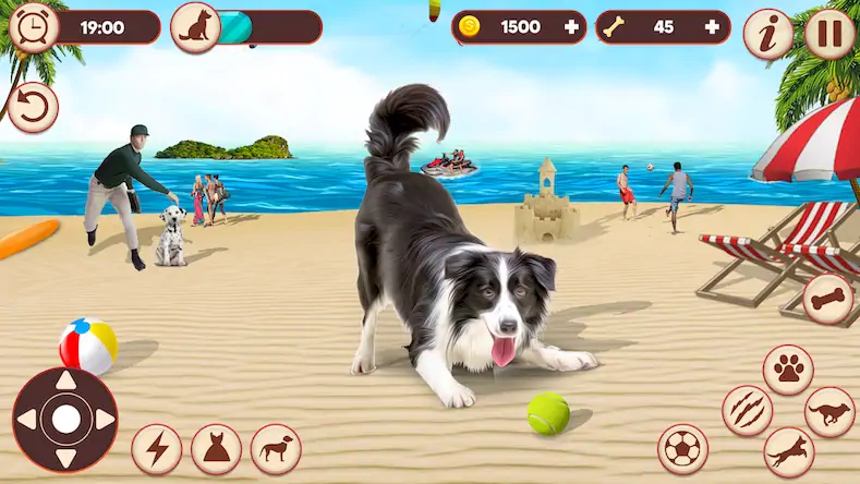 Скачать Игра для симулятора собак [Взлом Много монет/Режим Бога] на Андроид