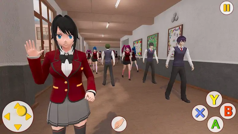 Скачать Real Girls School Simulator [Взлом Много денег/Разблокированная версия] на Андроид