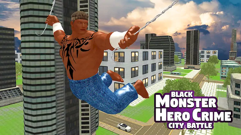 Скачать Битва героев черного монстра [Взлом Много денег/God Mode] на Андроид