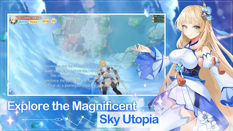 Скачать Sky Utopia [Взлом Бесконечные монеты/God Mode] на Андроид