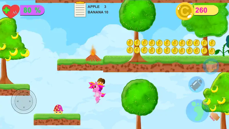 Скачать Dora Riding Pony Escape Jungle [Взлом Бесконечные монеты/Разблокированная версия] на Андроид