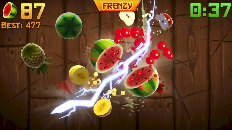 Скачать Fruit Ninja® [Взлом Много денег/God Mode] на Андроид