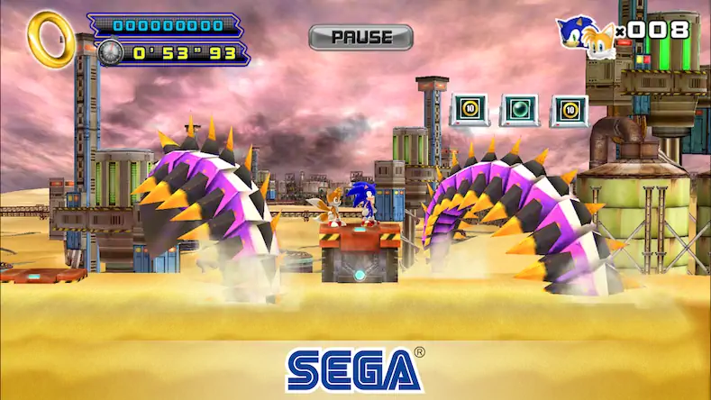 Скачать Sonic The Hedgehog 4 Ep. II [Взлом Много денег/Режим Бога] на Андроид
