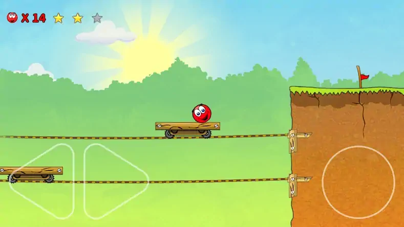 Скачать Red Ball 3: прыгающий Красный [Взлом Бесконечные деньги/Unlocked] на Андроид