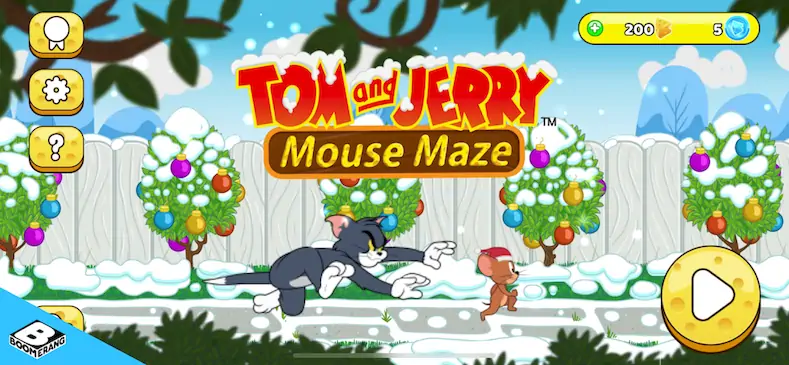 Скачать Лабиринт Тома и мышонка Джерри [Взлом Бесконечные монеты/Unlocked] на Андроид