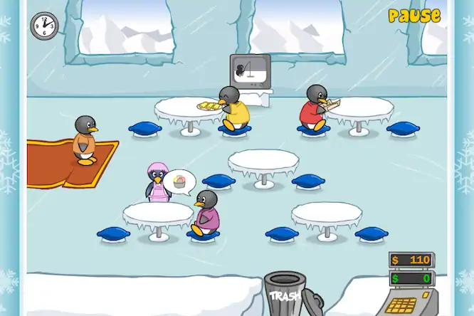 Скачать Penguin Diner: Restaurant Dash [Взлом Бесконечные монеты/Режим Бога] на Андроид
