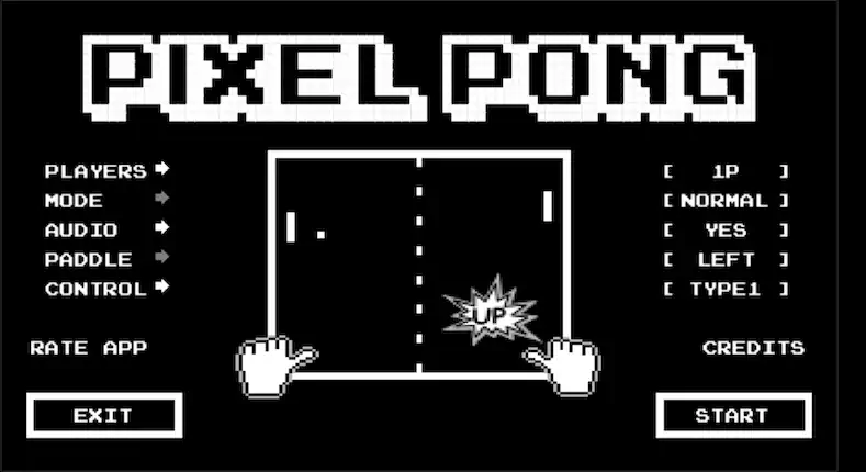 Скачать Pixel Pong [Взлом Бесконечные монеты/Режим Бога] на Андроид