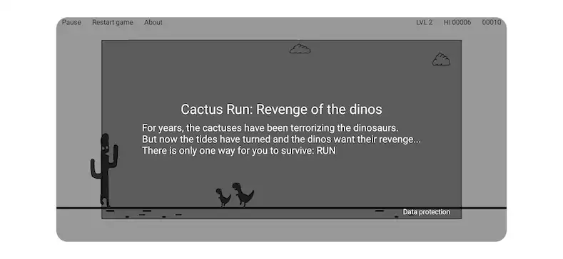 Скачать Cactus Run: The Dinos' revenge [Взлом Много монет/Unlocked] на Андроид