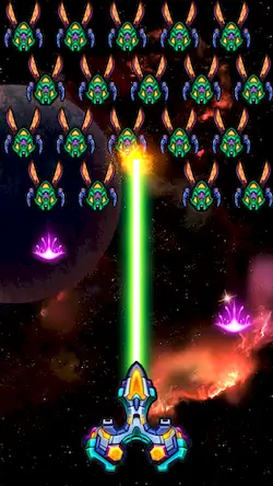 Скачать Galaxy Shooter: Space Arcade [Взлом Много монет/Режим Бога] на Андроид