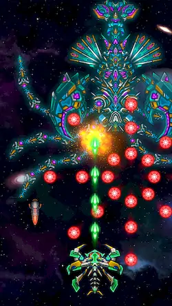 Скачать Galaxy Shooter: Space Arcade [Взлом Много монет/Режим Бога] на Андроид