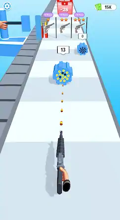 Скачать Gun Craft Run: Оружейный забег [Взлом Много денег/MOD Меню] на Андроид