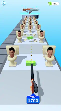 Скачать Gun Craft Run: Оружейный забег [Взлом Много денег/MOD Меню] на Андроид
