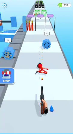 Скачать Gun Craft Run: Оружейный забег [Взлом Много денег/MOD Меню] на Андроид