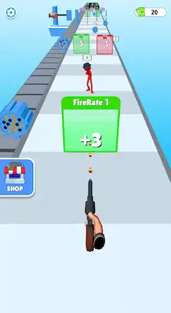 Скачать Gun Craft Run: Оружейный забег [Взлом Много денег/MOD Меню] на Андроид