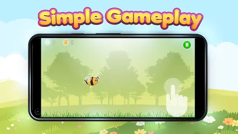 Скачать Bee Flappy Game [Взлом Бесконечные монеты/God Mode] на Андроид