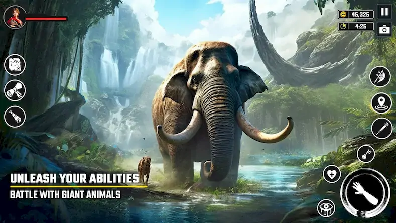 Скачать Hero Jungle Adventure Games 3D [Взлом Бесконечные деньги/MOD Меню] на Андроид