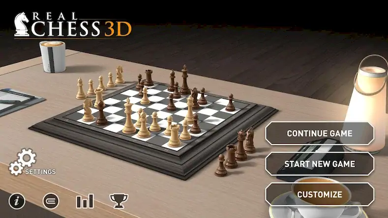 Скачать Real Chess 3D [Взлом Много монет/Разблокированная версия] на Андроид