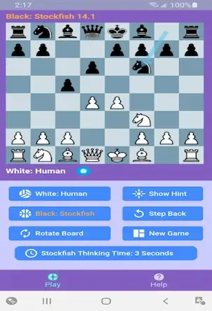 Скачать Chess With Stockfish 16 [Взлом Бесконечные монеты/Unlocked] на Андроид