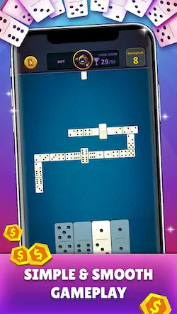 Скачать Dominoes - Offline Domino Game [Взлом Много денег/Unlocked] на Андроид