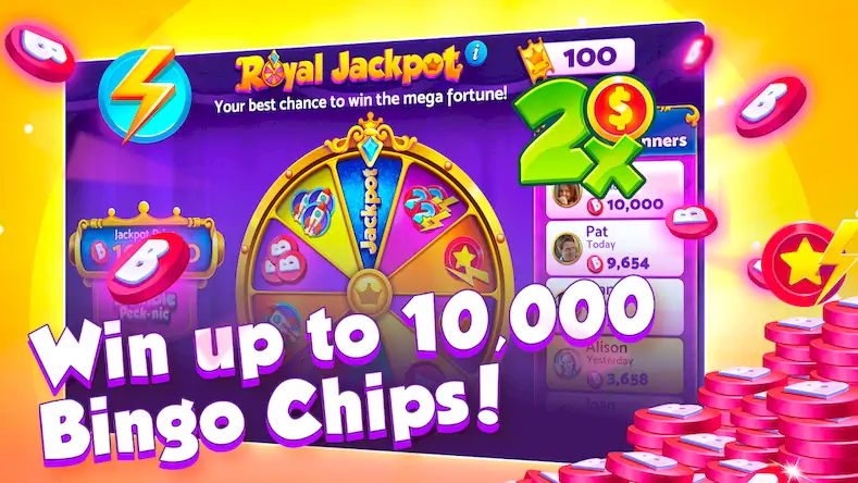 Скачать Bingo Bash: Бинго-игры онлайн [Взлом Много монет/God Mode] на Андроид