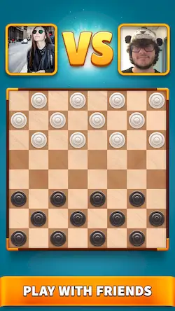 Скачать Checkers Clash: Online Game [Взлом Бесконечные монеты/МОД Меню] на Андроид