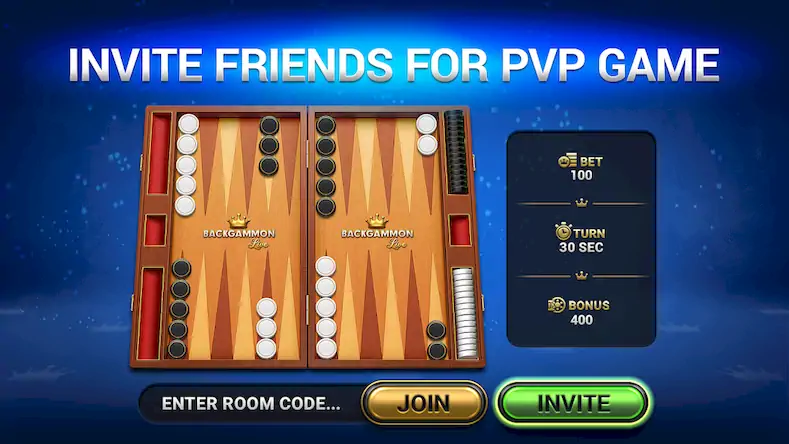 Скачать Backgammon Live - нарды онлайн [Взлом Много монет/God Mode] на Андроид