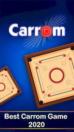 Скачать Carrom Board Game [Взлом Много монет/Unlocked] на Андроид