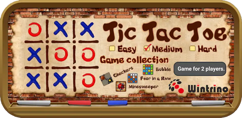 Скачать Tic Tac Toe - XO [Взлом Много монет/Режим Бога] на Андроид