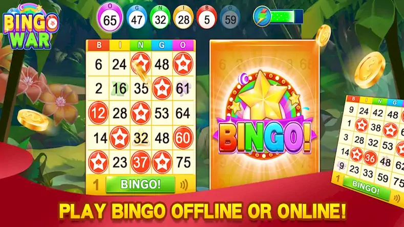 Скачать Bingo War -Bingo Games At Home [Взлом Бесконечные деньги/God Mode] на Андроид