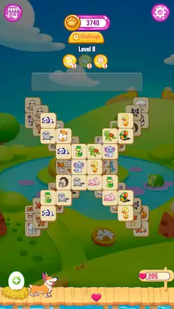 Скачать Tile Puzzle - Match Animal 3D [Взлом Много монет/Режим Бога] на Андроид