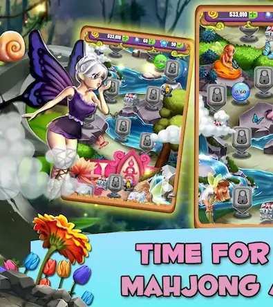 Скачать Mahjong Magic: Fairy King [Взлом Бесконечные деньги/MOD Меню] на Андроид