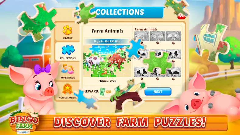 Скачать Bingo Farm Ways: Bingo Games [Взлом Много денег/Режим Бога] на Андроид
