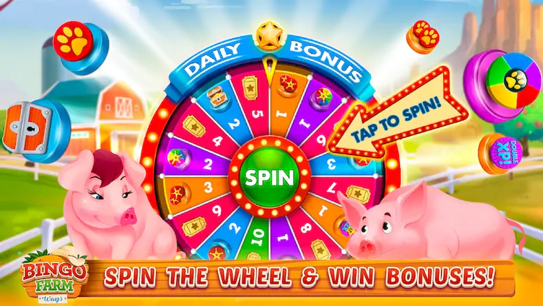 Скачать Bingo Farm Ways: Bingo Games [Взлом Много денег/Режим Бога] на Андроид